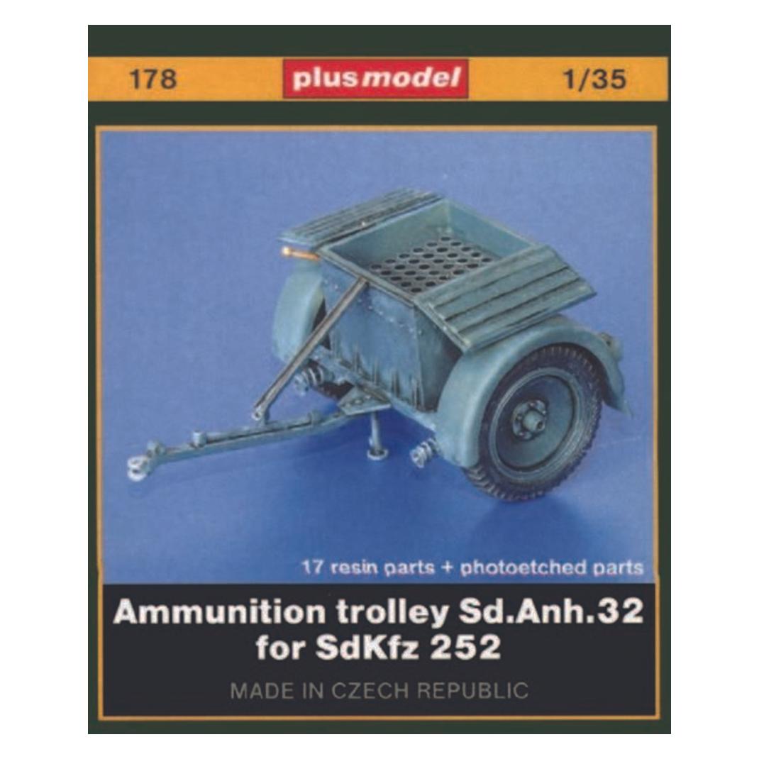 Plus Model Sd. Anh. 32 Munitionsanhänger für SdKfz. 252 (23800216)