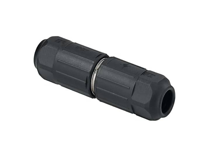 Rutenbeck 13900330 universele verbinder veldconfectioneerbaar, UV-klasse FA, zwart