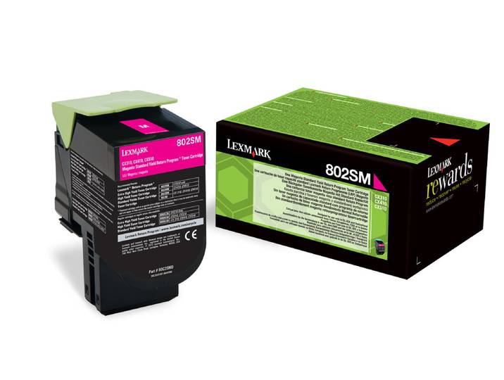 LEXMARK Toner 80C2SM0 magenta