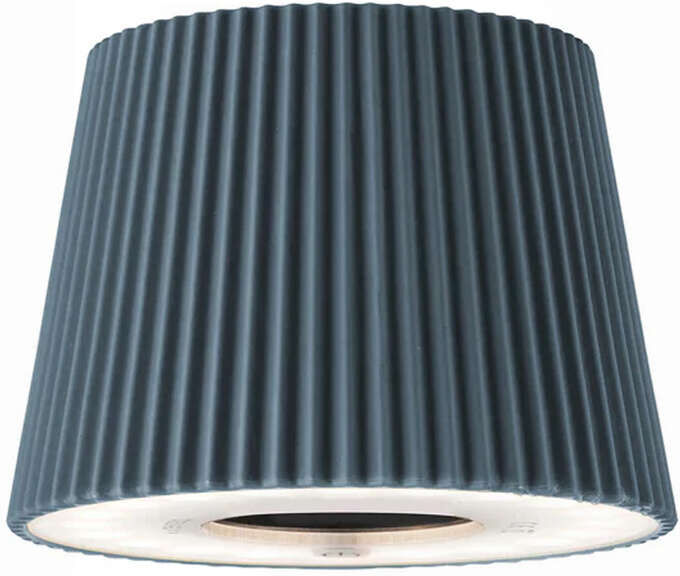 Brevetti Waf Lampe LED à abat-jour One-Light Sun de couleur Graphite