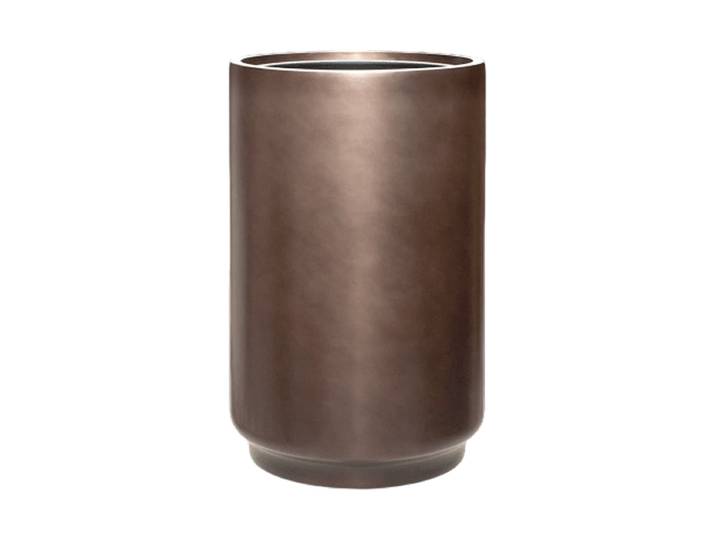 Hochwertiger Blumentopf „Gradient Zylinder“, verschiedene Grössen Coffee matt Baq Design