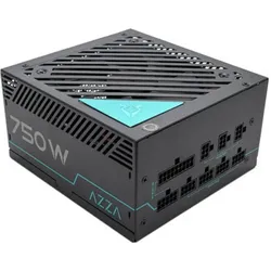 Azza 750W PSAZ 120mm black ARGB (80+ Bronze) (750 W), PC Netzteil, Schwarz