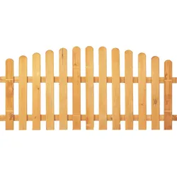 T&J HEIKO Gartenzaun Hochbogen grün 200 x 80/95 cm