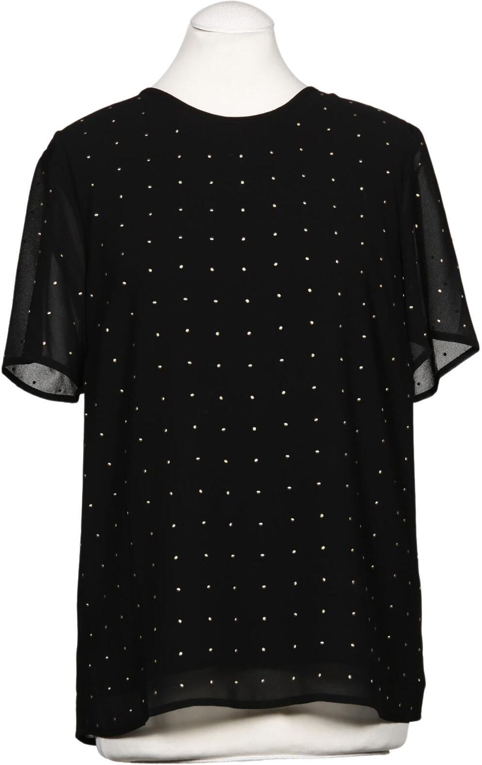 Michael Michael Kors Damen Bluse, Schwarz, Gr. M, Synthetik - Second Hand