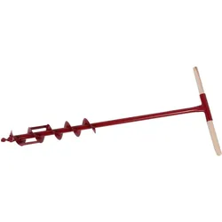 Floraworld, Gartenhandwerkzeug, Erdlochbohrer 105 cm mit Holzgriff