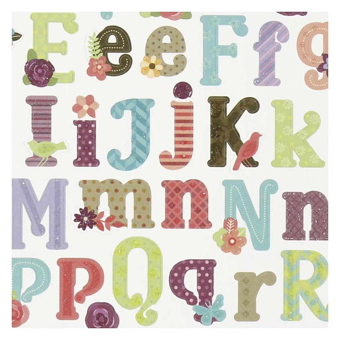 Creativ Company Motivsticker Alphabet 1 Blatt (1 Sticker) (27190)