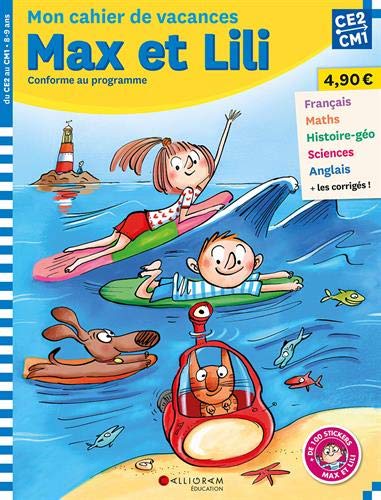 Collectif - Mon cahier de vacances Max et Lili, CE2, CM1, 8-9 ans : conforme aux programmes - Preis vom 13.10.2026 11:25:28 h