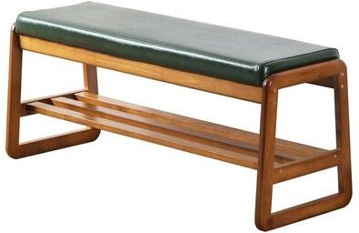 No 2 Tier Wooden Entryway Bench