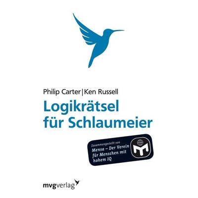 Logikrätsel für Schlaumeier, Taschenbuch von Ken Russell,Philip Carter, Mvg, 978-3-86882-527-5