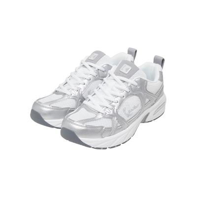 Sneaker KARL KANI "Karl Kani Prime Runner", Damen, Gr. 36.5, grau, Polyurethan, Schuhe Sneaker