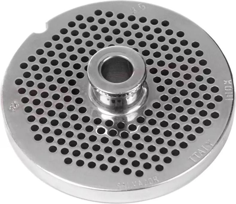 Mega-M Roestvrijstalen gehaktmolenschijf voor de HR-32, Diameter: 100 mm, Gatdiameter: 3,5 mm