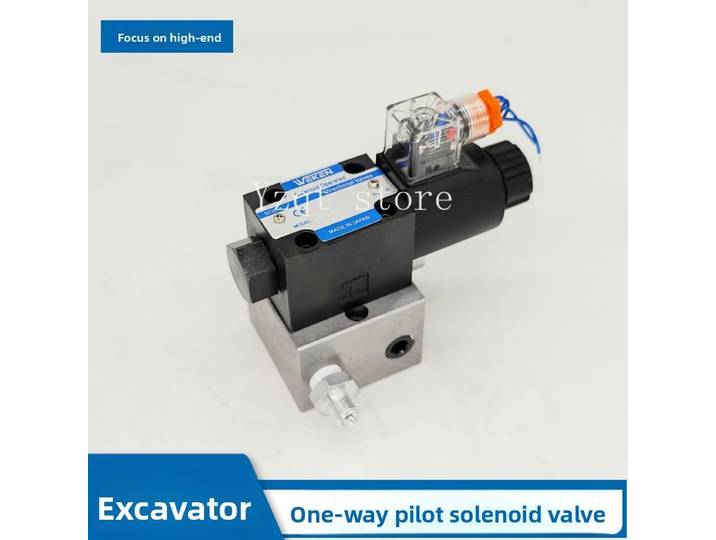 Vanne solénoïde de commande pour excavatrice, commande électronique bidirectionnelle, brise-roche, grappin à bois pour excavatrice