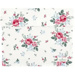 GreenGate Tischläufer Erica White, 140 x 45 cm