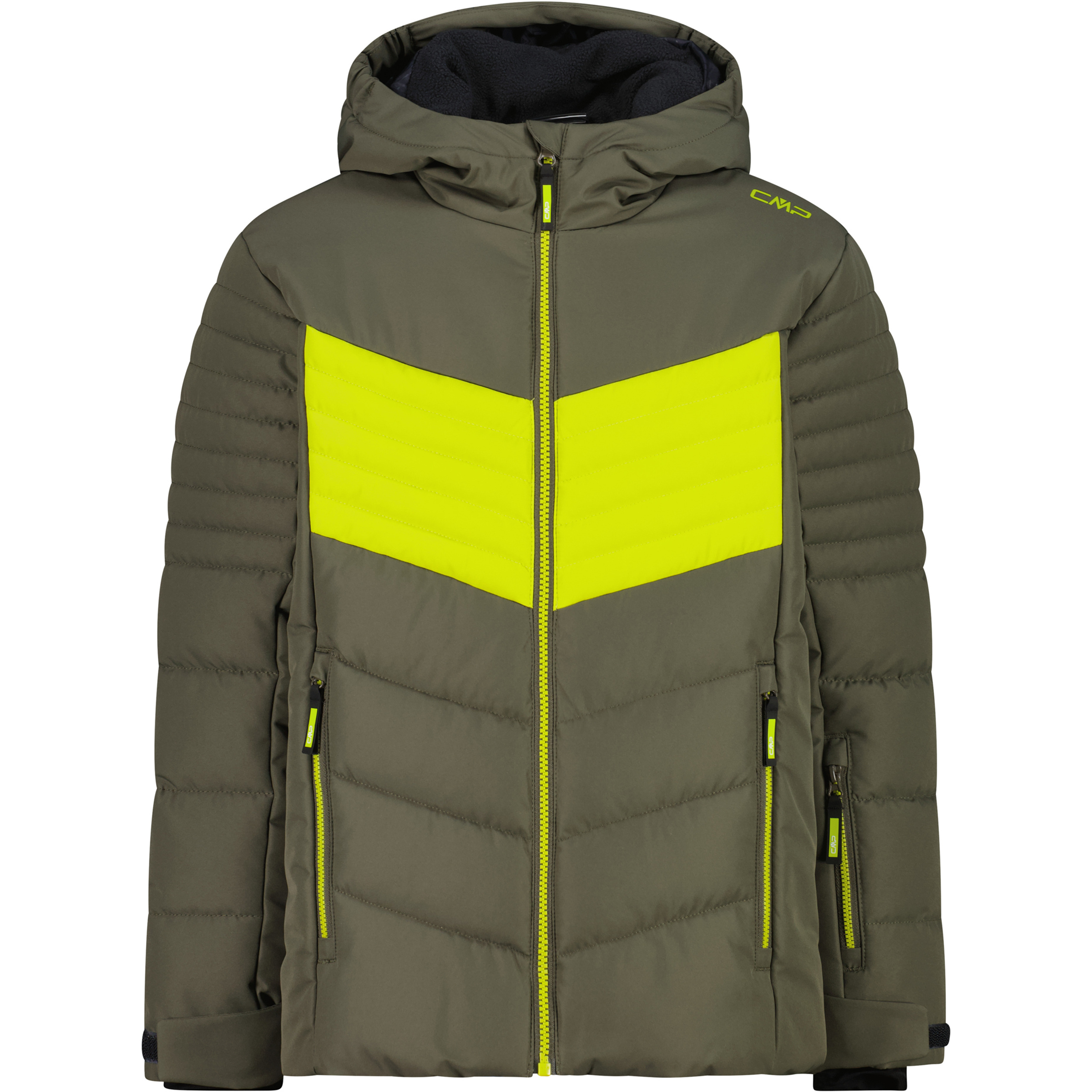 CMP Kinder Isolationsjacke oliv Größe 140 Skifahren