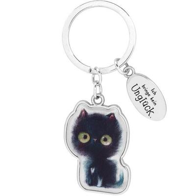 Schlüsselanhänger Motiv 'Katze'
