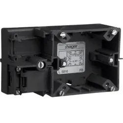 Hager CEESETBOSCH9010 CEE Einbauset 120, C-Profil, rw