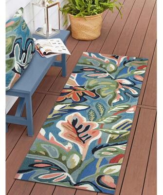 Lush Decor Capri On Holiday Indoor/Outdoor Rug