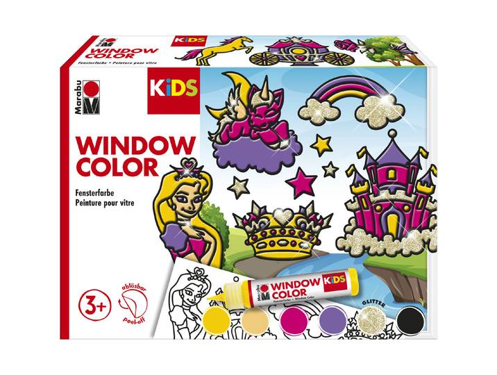 Marabu Kids Window Color Prinzessin 6x25