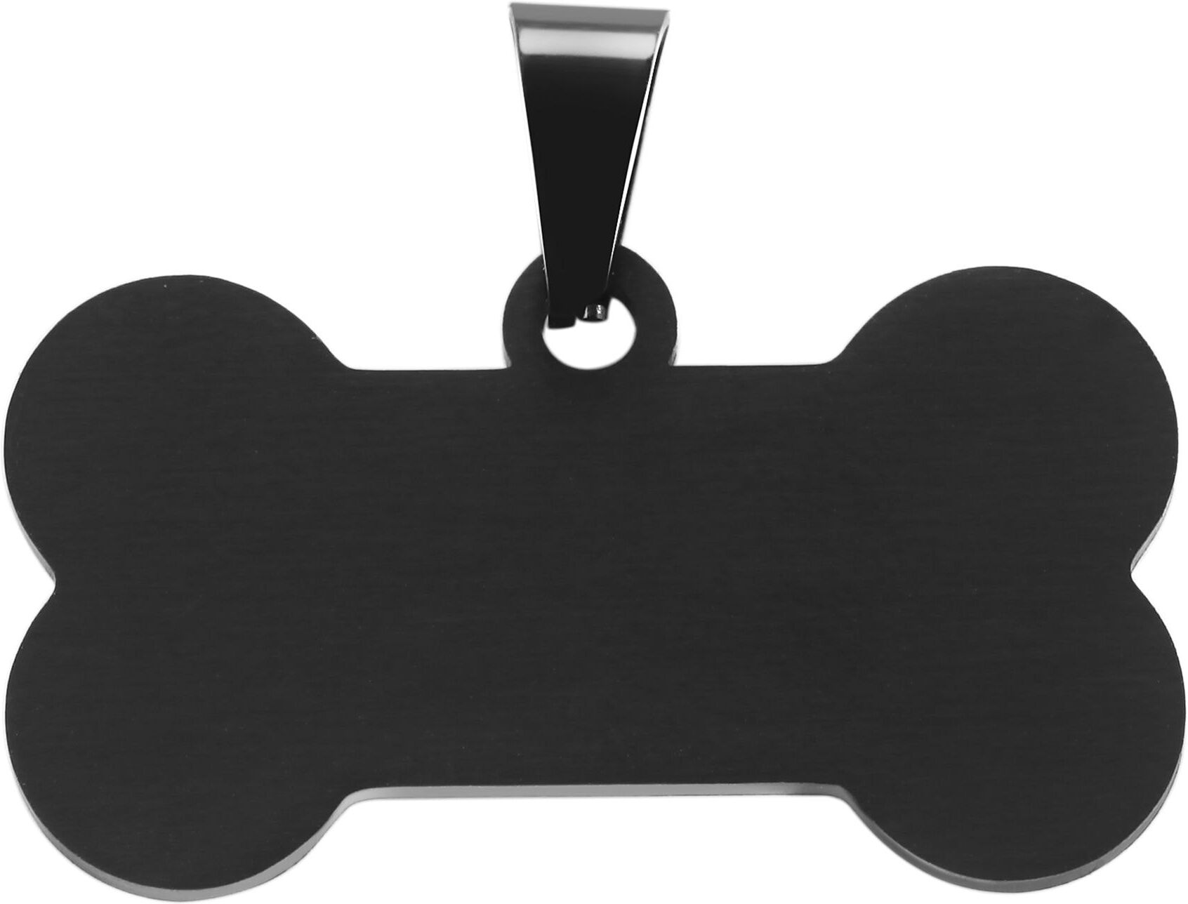 Kettenanhänger ADELIA´S "Unisex Anhänger aus Edelstahl", schwarz, Schmuckanhänger, Kinder, Edelstahl, Kettenanhänger