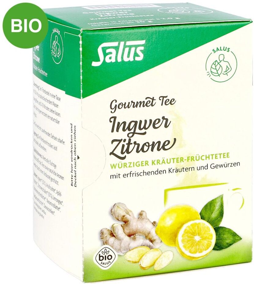 Ingwer Zitrone Tee Salus Filterbeutel 15stk