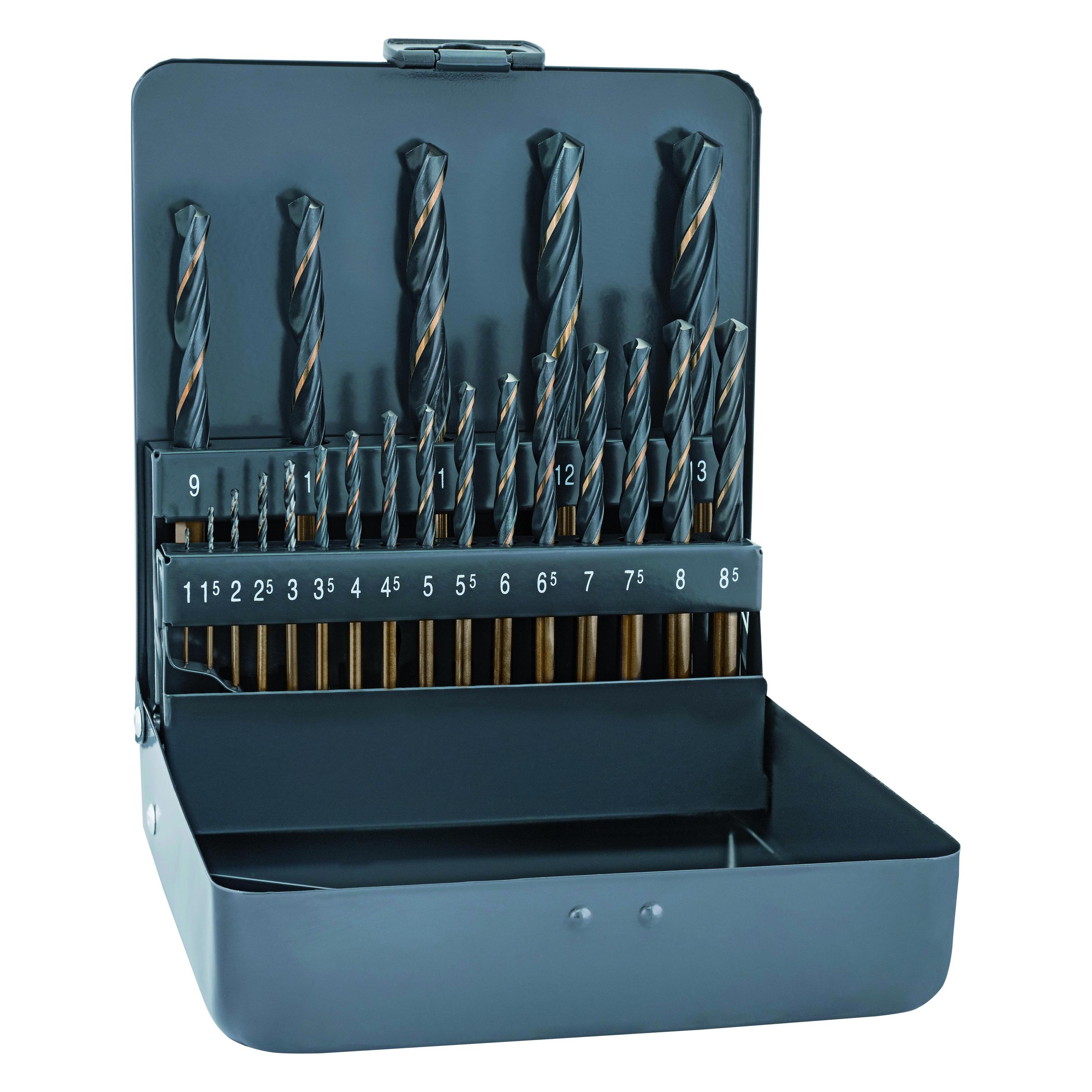 Alpen Kassette Sprint Master Set KM 21 21-tlg. Ø 1.0-8.5x0.5mm Ø 9.0-13.0x1.0mm (0000810400100)