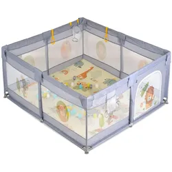 Moni, Laufgitter, Game Zone 120 x 120 cm (120 x 120 x 64 cm)