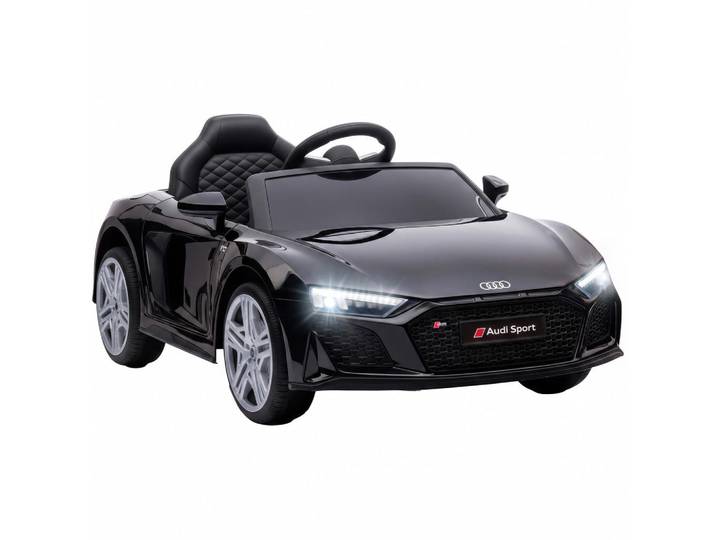 Aiyaplay Kinder-Elektroauto Kunststoff Stahl Schwarz, 58x44x107 cm, unisex, Freizeit & Co, Gartenspielzeug, Kinder-Elektrofahrzeuge