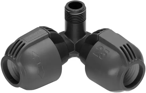GARDENA Sprinklersystem Winkelstück 25 mm (1/2") AG 02782-20