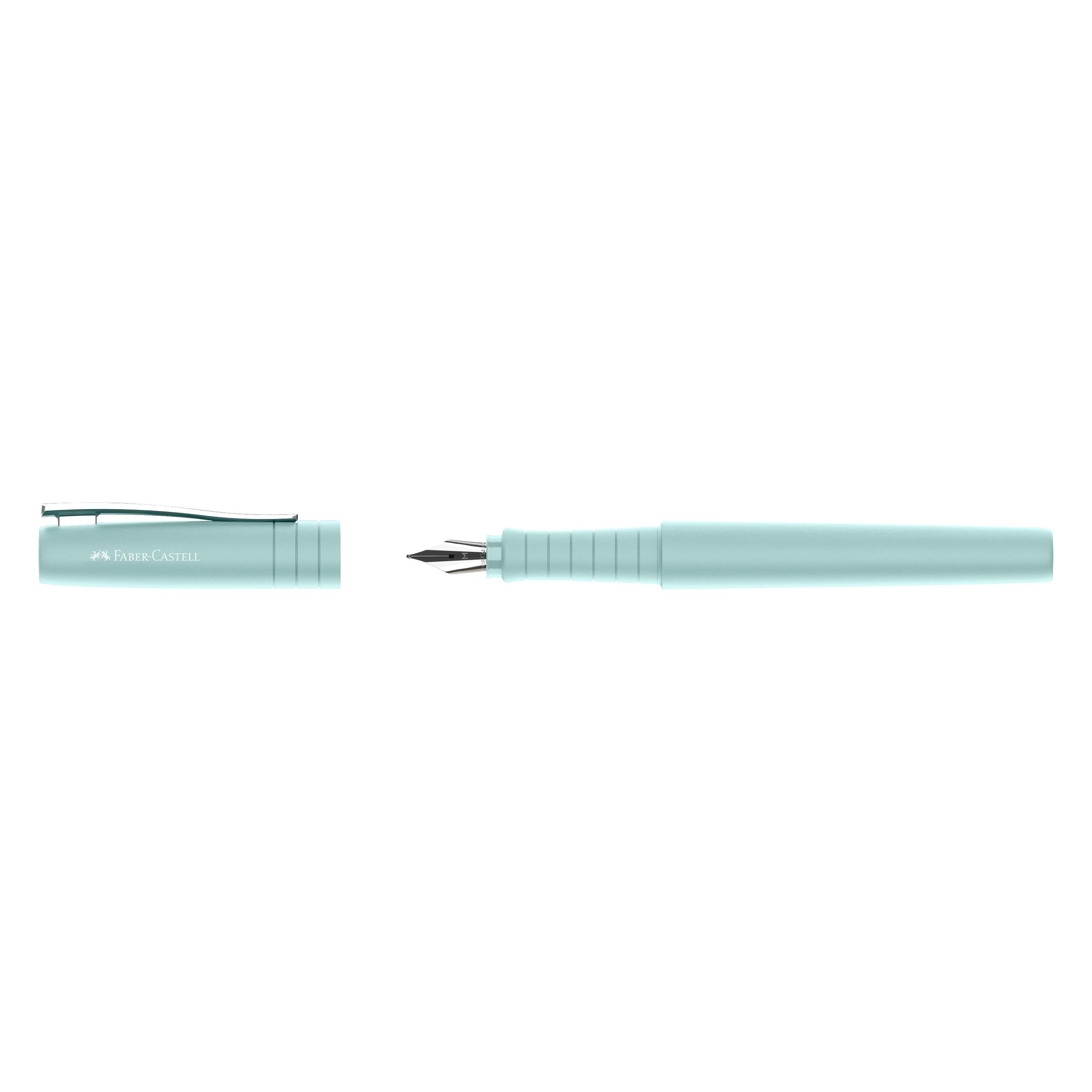 Faber-Castell Poly Pen Patronenfüller caribic blue M (mittel) (1x) (241009)
