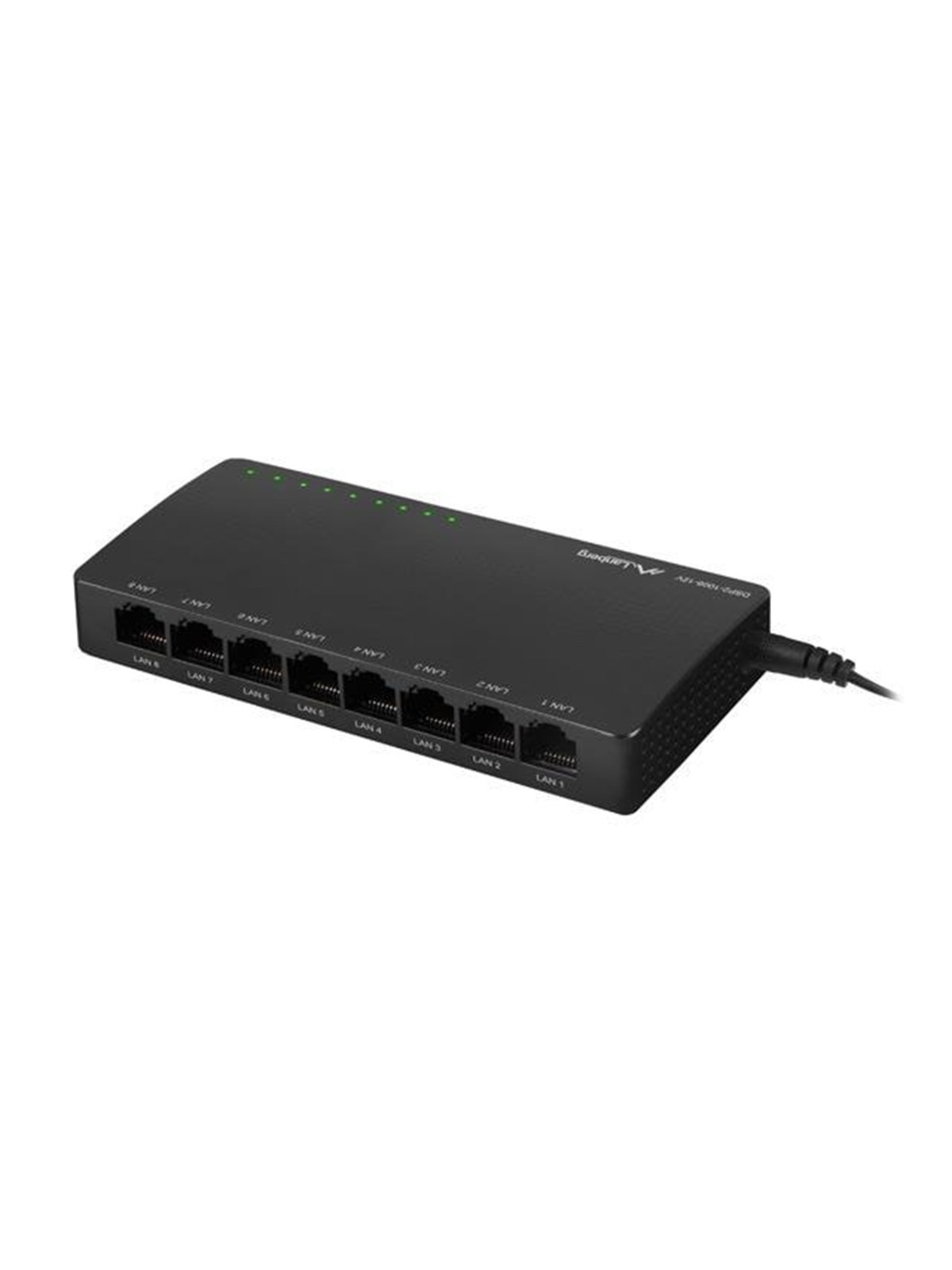 Lanberg DSP2-1008-12V 8-Port Gigabit Ethernet Unmanaged Switch
