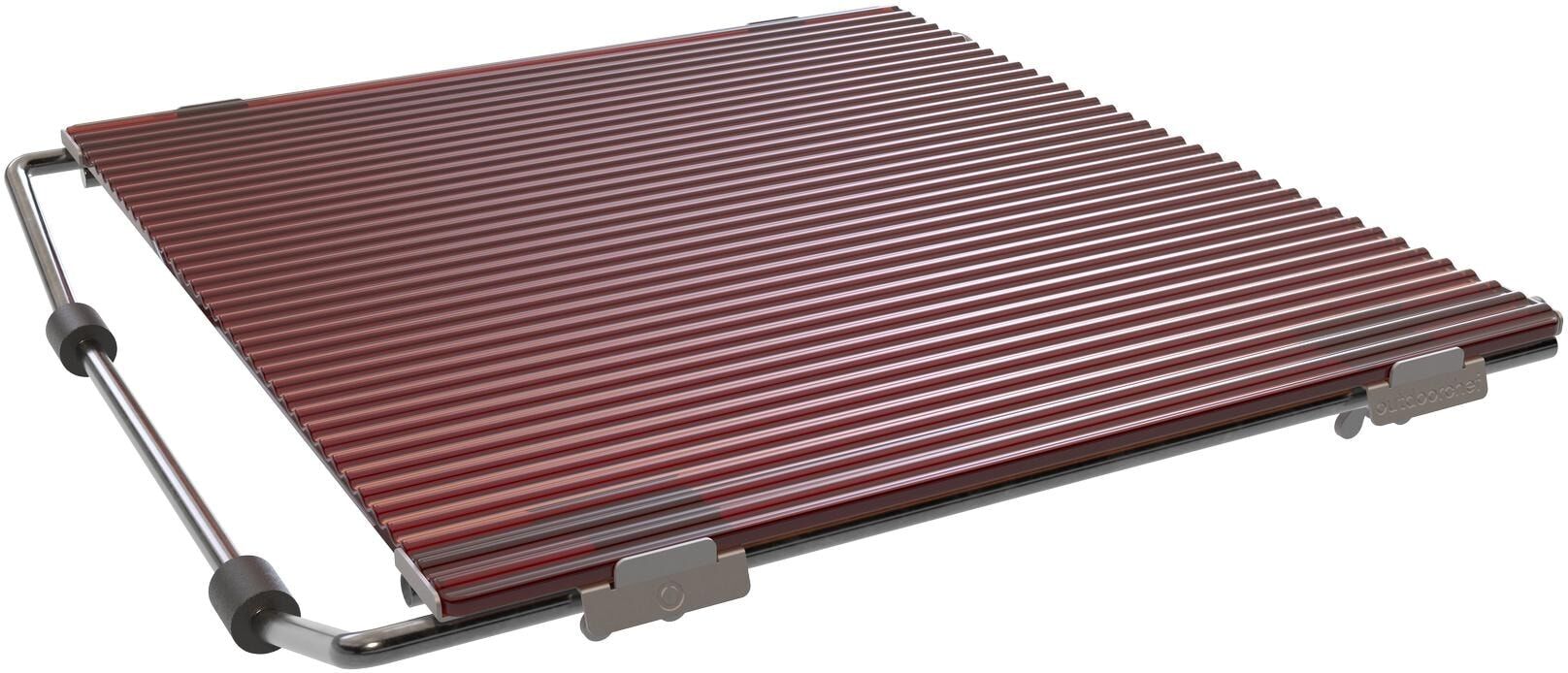 Grillplatte OUTDOORCHEF "für Heat Gasgrills", rot (bunt), Grillroste, Grillplatte bunt Einheitsgröße