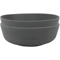Filibabba, Kindergeschirr + Kinderbesteck, Silikon schüssel