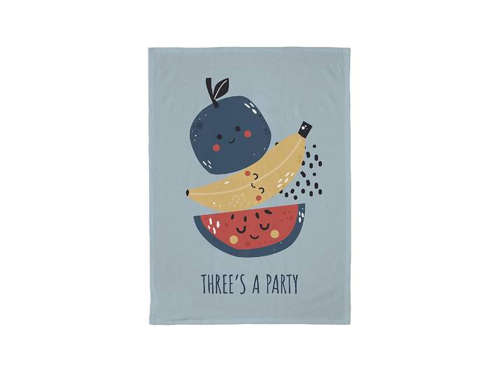 Geschirrtuch Chic Mic Threes a party 50 x 70 cm , bunt, B:50cm L:70cm, 100% Baumwolle, Geschirrtücher, Geschirrtuch