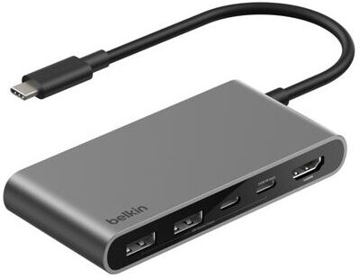 Hub USB-C 5 en 1 (2x USB-C / 2x USB-A / HDMI) - BELKIN
