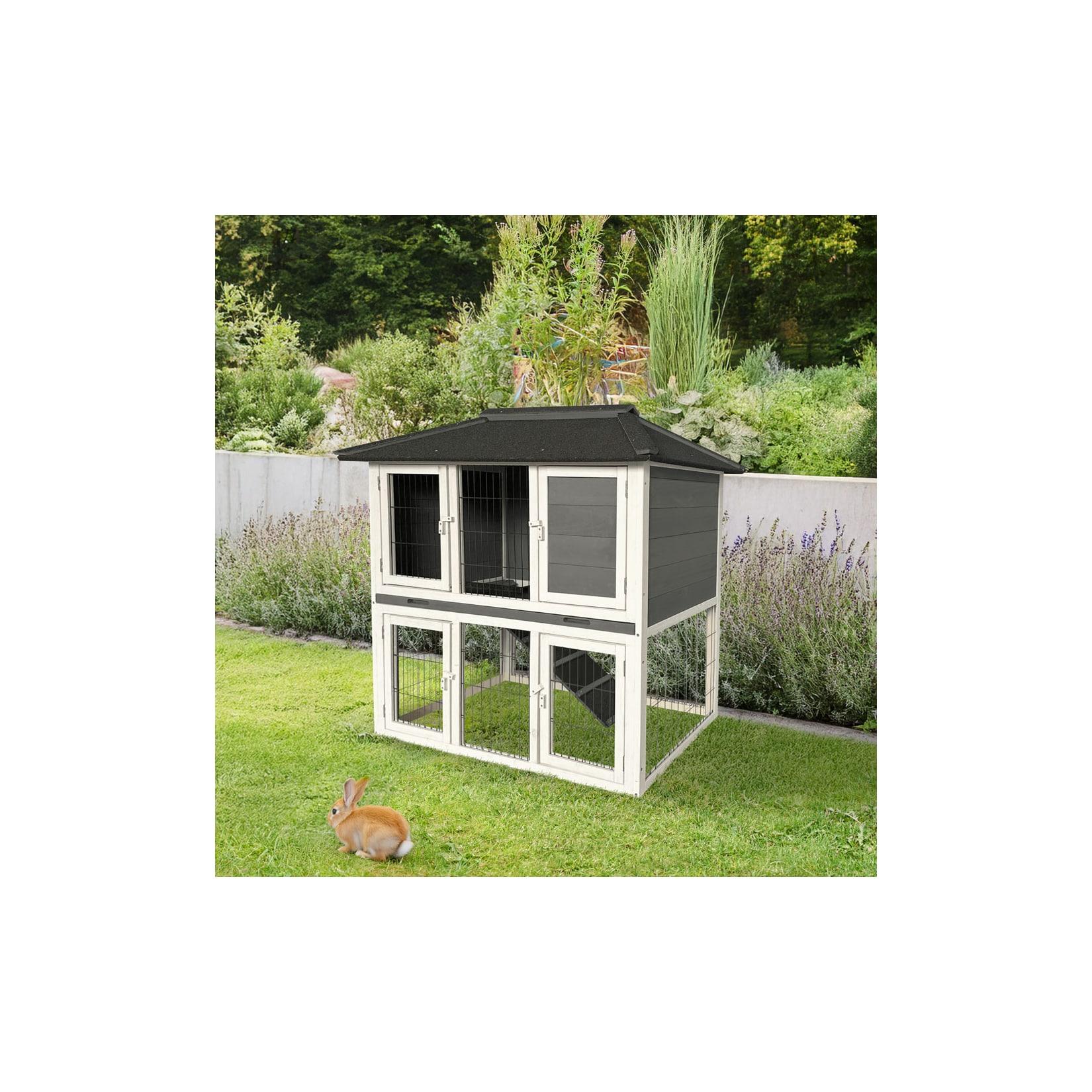 HOME DELUXE Kaninchenstall TOCA – 115 x 115 cm