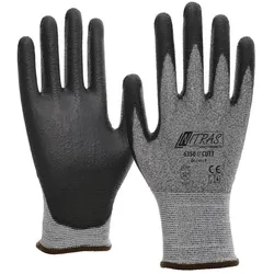 AS Arbeitsschutz Arbeitshandschuhe 10 Paar | Nitras Cut 3 Schnittschutzhandschuhe | Gr. 11