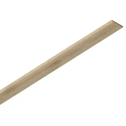 ter Hürne Leisten Gehrungsabdeckleiste Eiche cremebeige GAL 25 Dekor 2400x25x2 mm