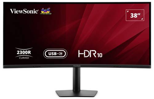 Viewsonic VA3820C LED-Monitor EEK F (A - G) 96.5cm (38 Zoll) 3800 x 1600 Pixel 21:9 4.785 ms HDMI 2.1, DisplayPort, USB-A