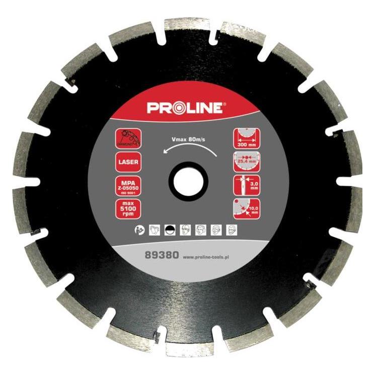 Proline Pro-Line Deimantinis-Scheiben 350 x 25,4 mm LASER - 89385 (89385)