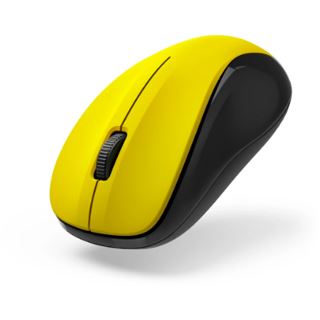 hama MW-300 V2 Maus kabellos gelb