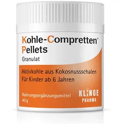 Kohle-Compretten Pellets 40 g Granulat