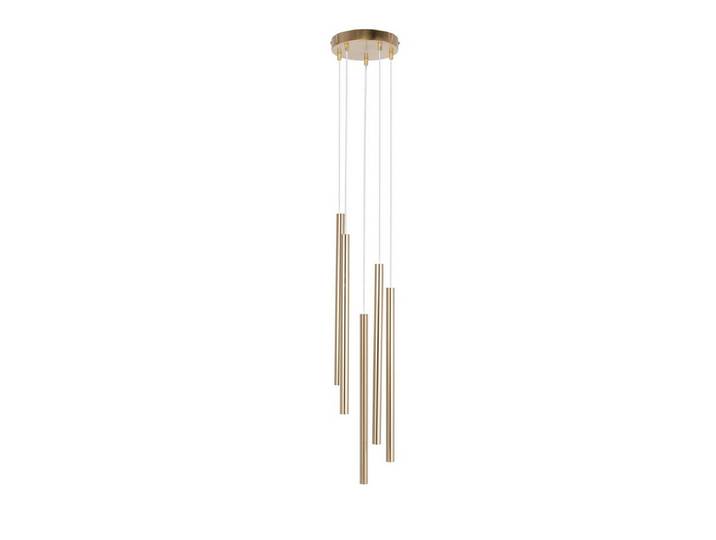 Lustre long KALINA en acier