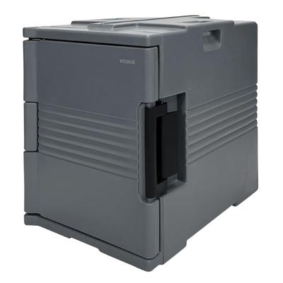 Vogue Hochleistungs-Isolierbox mit Frontlader, grau, für GN-Behältergrößen ¿ 465 x 610 x 630mm