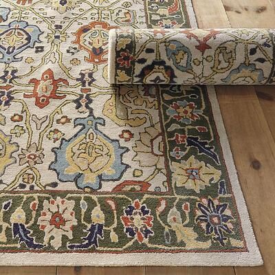 Carli Hand Tufted Rug - 8' x 10' - Ballard Designs