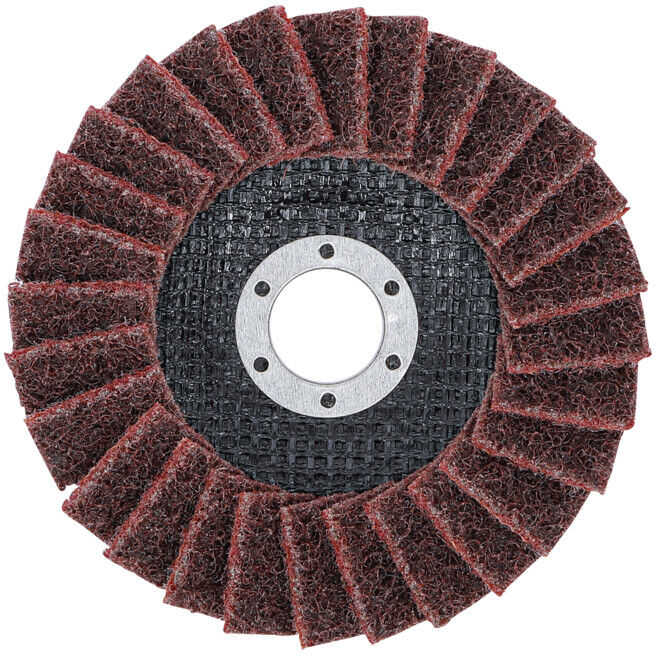 BGS Disque abrasif à lamelles, non-tissé, Ø 125 mm, grain 120 ; BGS technic (74474)