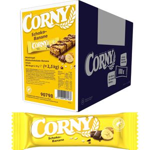 Corny Müsliriegel Classic Schoko-Banane, je 25 g, 100 Riegel