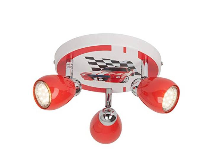 Brilliant AG G56134/71 Plafonnier Métal 3 W GU10 Rouge