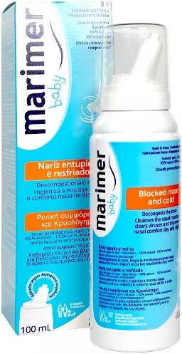 Marimer Baby Spray Hipertónico Agua de Mar 100ml