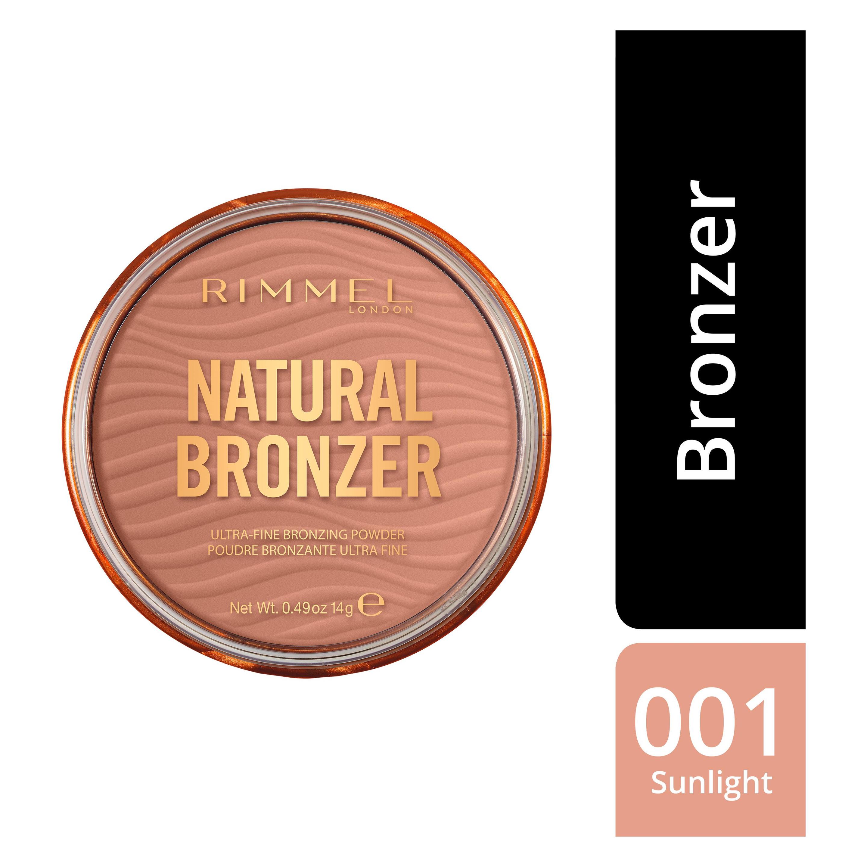 Rimmel London Natural Bronzer (001 - Sunlight, Bronzer, 41 g) (99350059861)