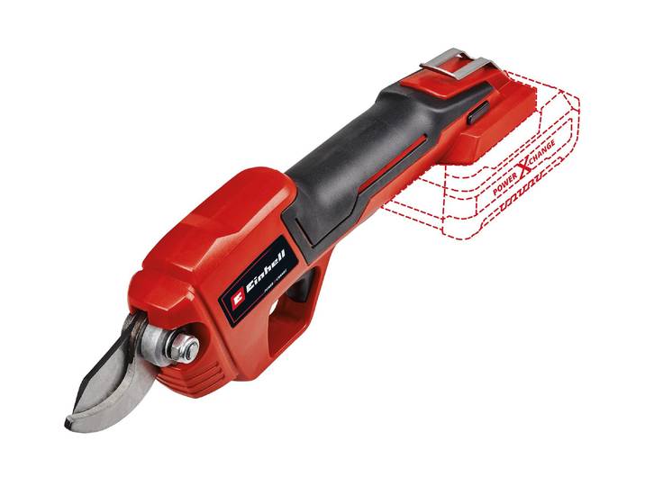 Akku-Heckenschere EINHELL GE-LS 18 L , rot (bunt), Gartenscheren-Maschinen, Akku-Heckenschere